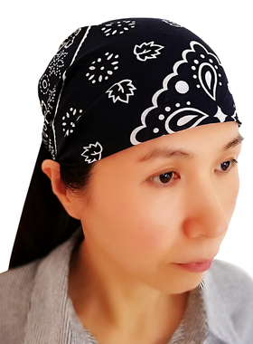 Gondola日本制造佩斯利M号女头巾