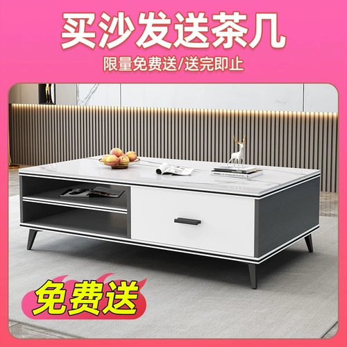 Новый продукт итальянский минималистский кремовый кошка схватывает кожаный диван гостиная маленькая квартира