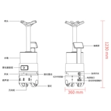 Интеллектуальная анти -диспутационная антиэпидемическая профилактика робота -школа ресторан