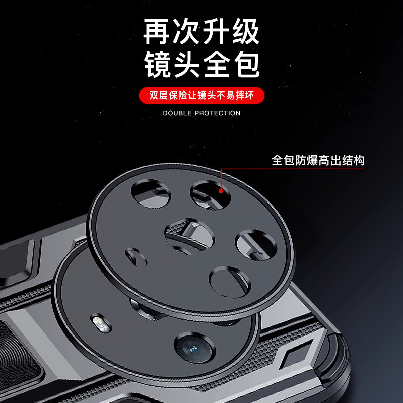 适用华为荣耀magic4手机壳保护套气囊荣耀magic4pro手机套防摔LGE一AN00新款镜头全包防摔创意硅胶男个性创意