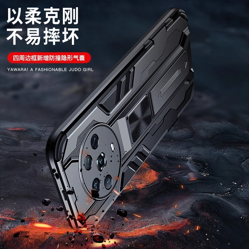 适用华为荣耀magic4手机壳保护套气囊荣耀magic4pro手机套防摔LGE一AN00新款镜头全包防摔创意硅胶男个性创意