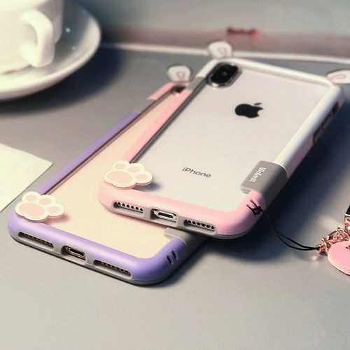 Iphone 14 для ушей, силиконовый чехол для телефона, мультяшная лента XS Max, браслет, 13, 7/6/6, 6S, защита при падении