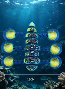 深海迷航3D打印海怪模型摆件
