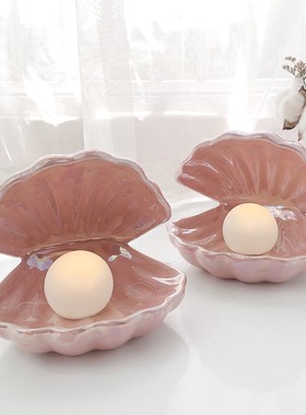 桌面陶瓷创忆陶瓷摆件少女心