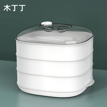 Microwave Oven Special Utensil Steam Box Steam Cage Heating Container Steamed Pan Steamed Stuffed Bun Steamed Buns Multifunction Big Steam Drawer Use Grade