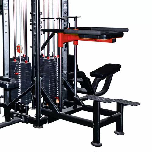 军霞JX-3050八人站位商用综合力量训练组合健身房多功能运动器材 - 图2