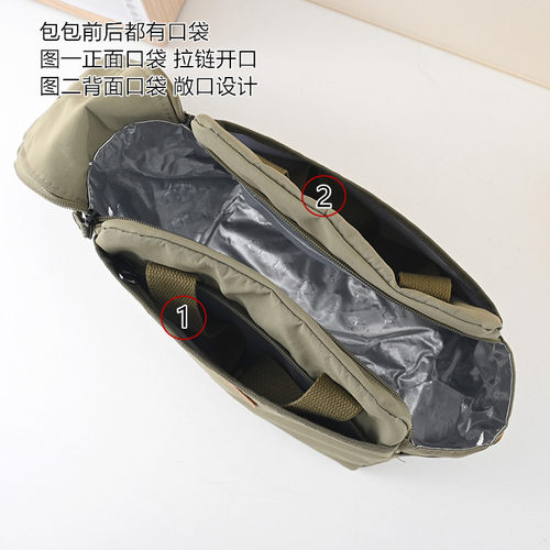 大容量加厚铝箔保温包学生饭盒手提袋便当袋上班带饭午餐包饭盒袋 - 图2