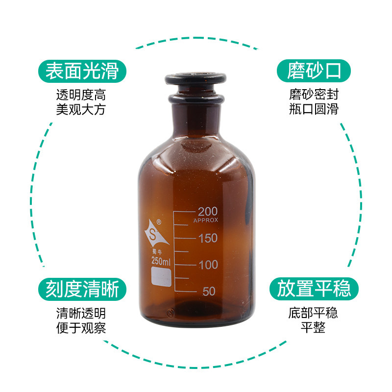 蜀牛小口白细口试剂瓶细口瓶中性料细口玻璃茶色棕色磨砂口试剂瓶,淘宝优惠券,粉丝福利购,淘宝优惠卷