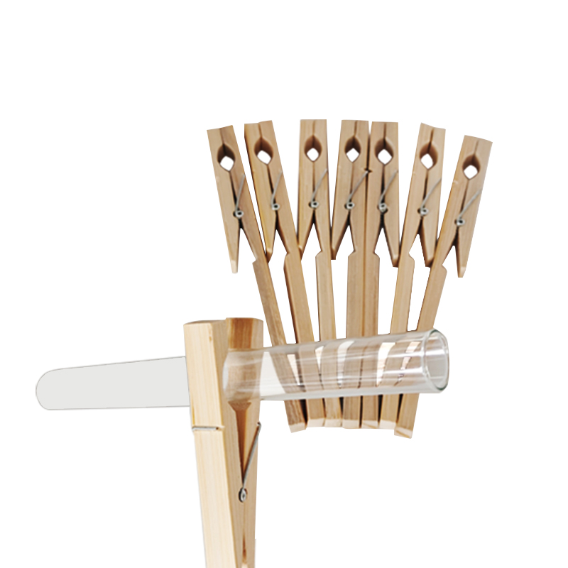 大号木制试管夹烧瓶夹玻璃管夹子菱形12-30mm实验用品教学仪器材 - 图0