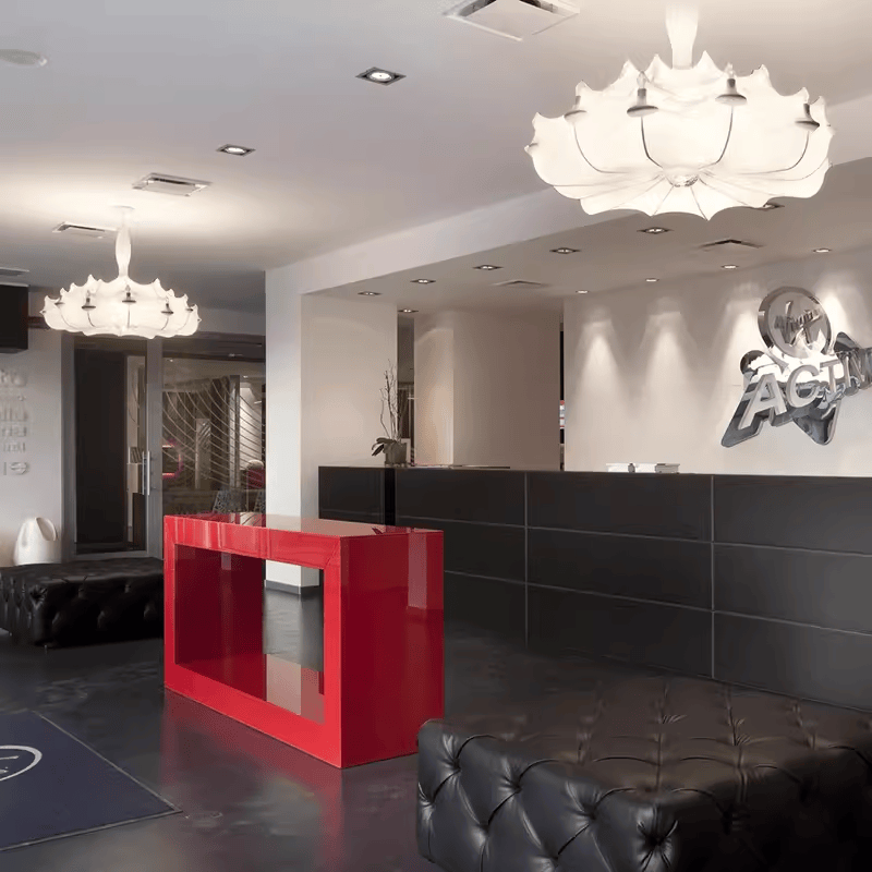 意大利Flos客厅吊灯设计师款网红轻奢日式复古别墅卧室餐厅蚕丝灯 - 图1