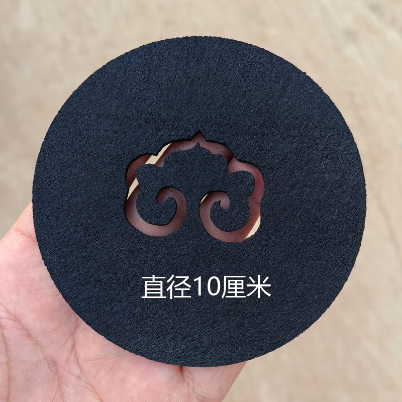 毛毡杯垫 吸水 隔热垫 壶垫 镂空功夫茶垫茶道配件 定制大小LOGO