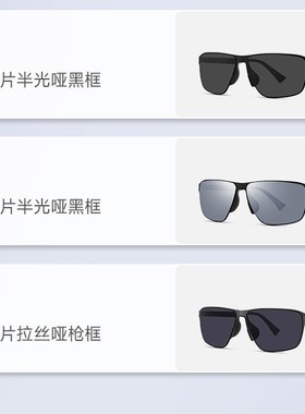 杜比品牌防风骑行眼镜男款太阳镜户外登山跑步护目镜运动偏光墨镜