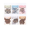 Wood color years hollow relief handbook collage card retro border corner photo album handbook collage decorative material paper