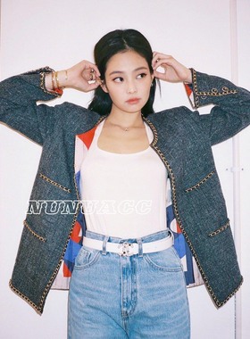 jennie金智妮菱格刘雯同款项链