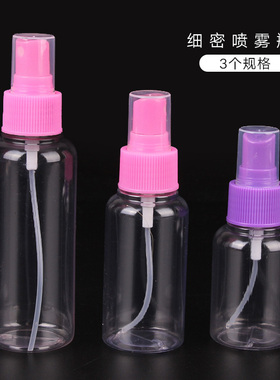 100ml小型补水塑料喷雾瓶化妆