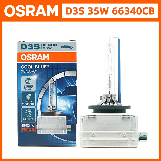 OSRAM original D3S high and low beam xenon light bulb