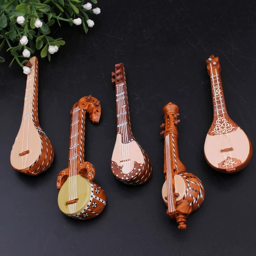 Сувенир, этнический магнит на холодильник, этнические музыкальные инструменты, бубен, подарок на день рождения