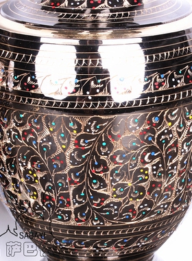 巴基斯坦手工雕刻花瓶