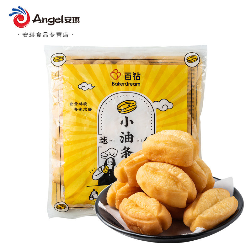【直播推荐】百钻无铝害小油条*食材 安琪食品包点/面点/油条油炸类