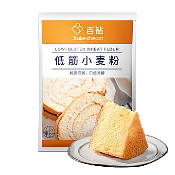 【500g】百钻烘焙专用低筋面粉[2元优惠券]-寻折猪