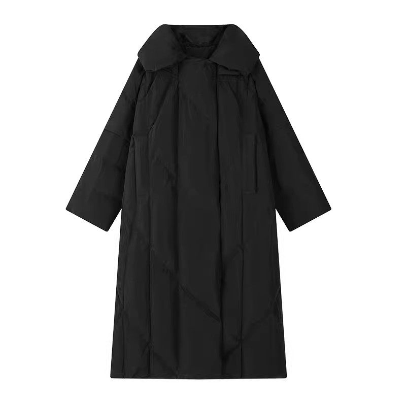 2025年新款女冬季过膝中长款棉服宽松大被子加厚棉衣棉袄时尚外套,淘宝优惠券,粉丝福利购,淘宝优惠卷