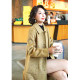 Difenlujia Wool Double-sided Wool Korean Style Long Hair Coat