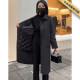 2025年秋冬新款双面呢羊毛大衣显瘦保暖毛呢外套女可拆卸鹅绒内胆