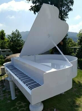 户外园林景观钢琴花架创意摆件