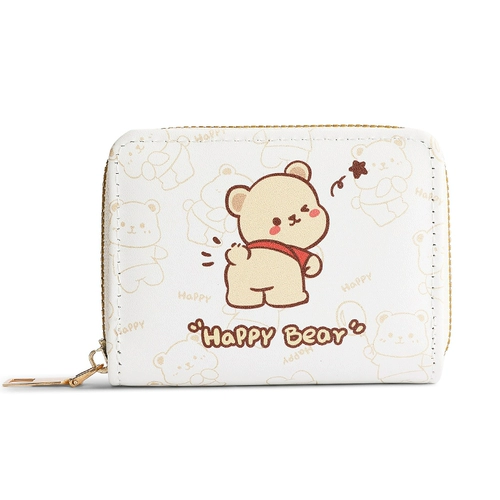 Мультяшный картхолдер, антимагнитная сумка через плечо, ультратонкий маленький милый кошелек