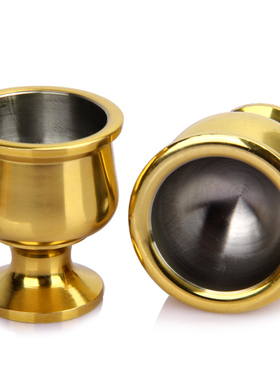 纯铜金玉满堂酒盅供杯