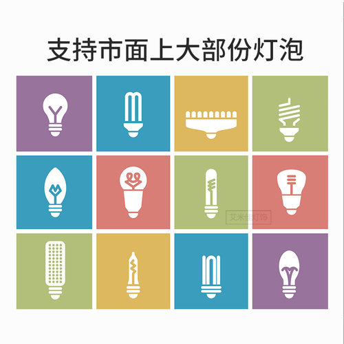 LED节能插座式带开关超亮小夜灯泡床头壁灯插电墙壁卧室超亮照明 - 图1