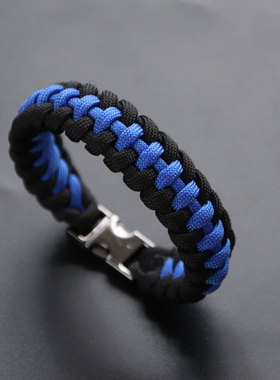 手工编织手绳手环编织手绳涤纶男