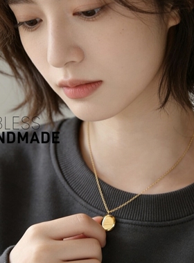 含金量5%定制版巧克力14K金项链