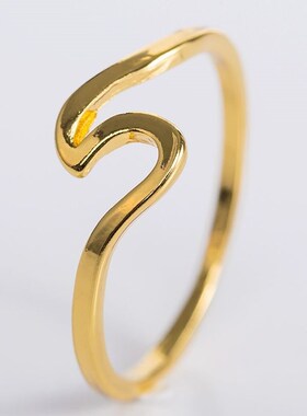 NEW Wave Ring Wedding Women Ring Women Party Ring波浪戒指