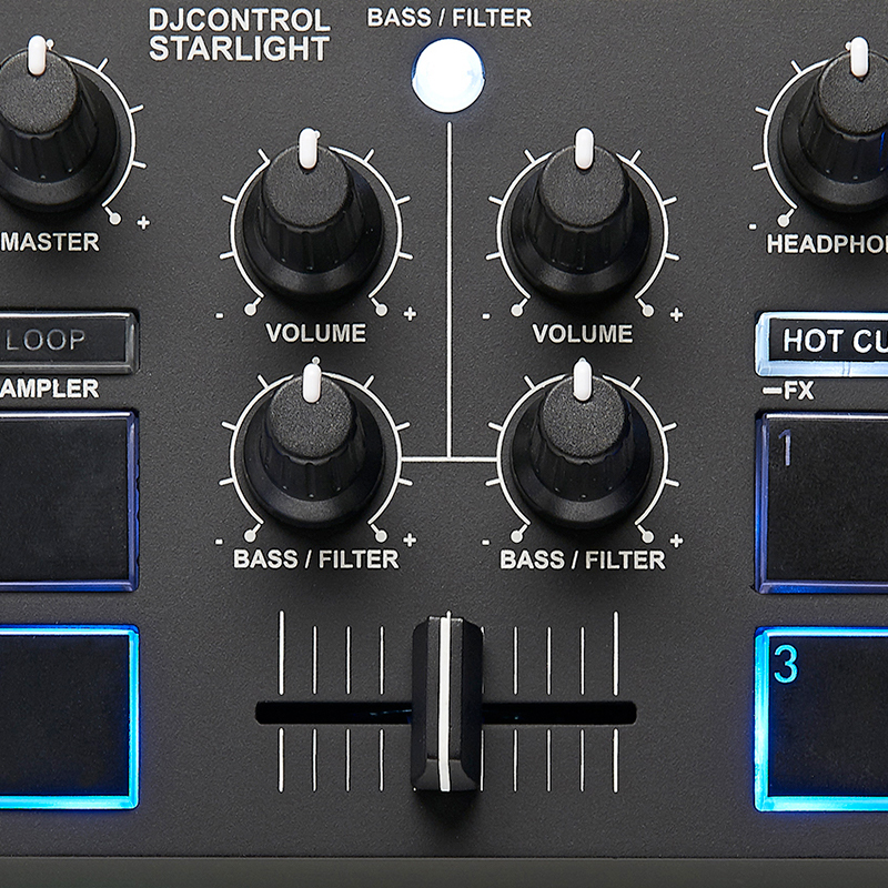 Hercules嗨酷乐DJ Control Starlight星光USB便携打碟机Serato-图2