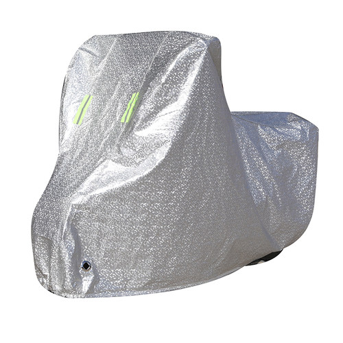 银钢戴蒙125摩托车专用防雨防晒加厚遮阳防尘牛津布车衣车罩车套 - 图2