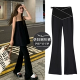 Акула для беременных, штаны-клёш, осенние штаны, леггинсы, новая коллекция