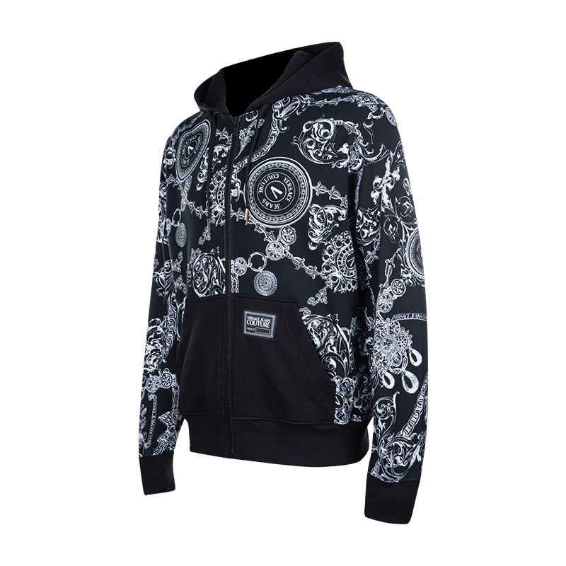 versace /范思哲巴洛克印花连帽衫 para海外卫衣