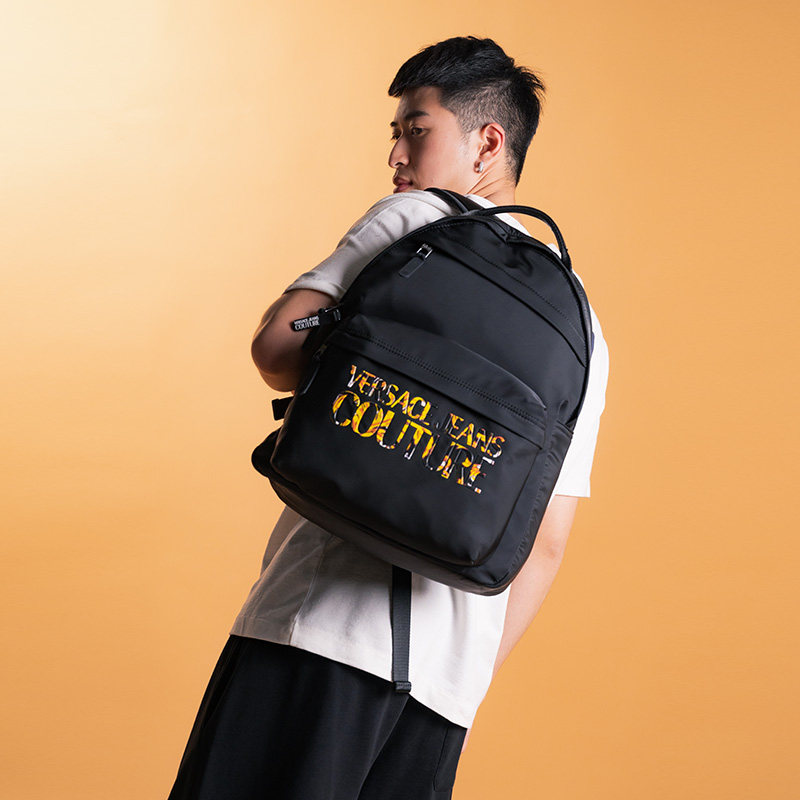 versace /范思哲男女款经典双肩包 para海外双肩背包