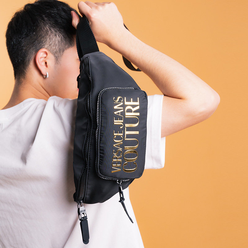 versace /范思哲男女款经典xy腰包 para海外男士包袋