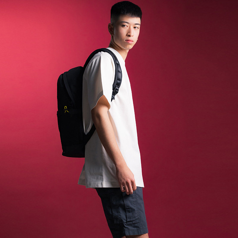 versace /范思哲经典logo xy双肩包 para海外双肩背包