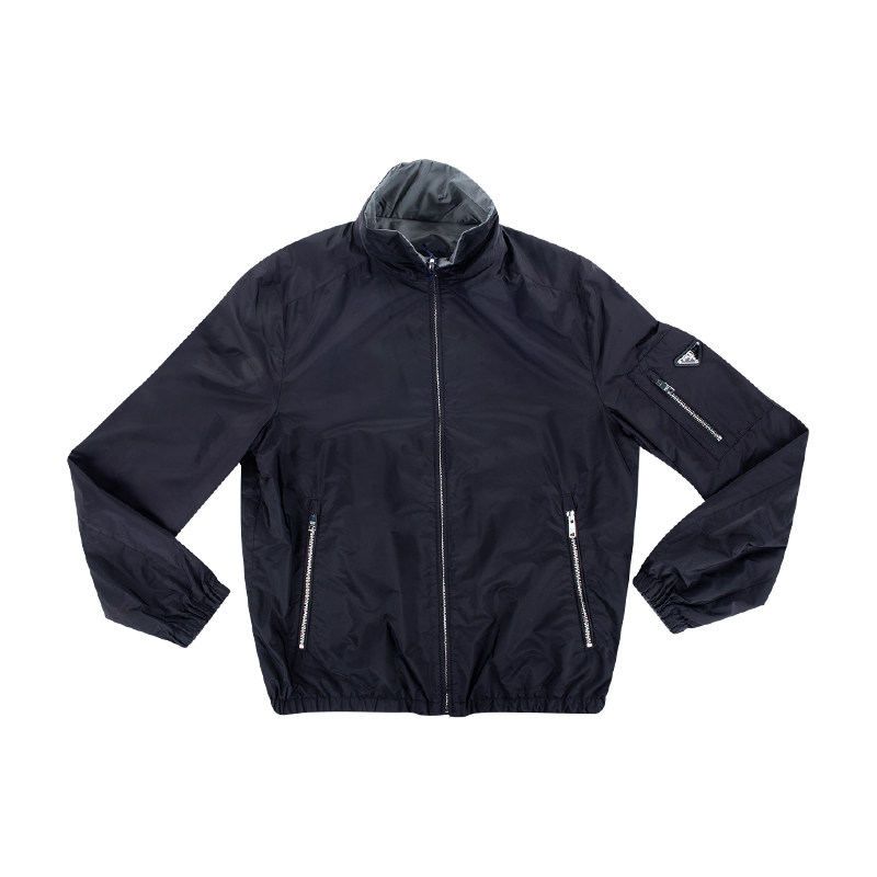 prada /普拉达休闲长袖拉链衫夹克 para海外夹克