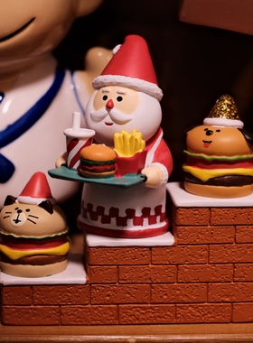 美味的圣诞装饰礼物公仔玩具模型