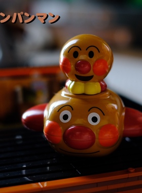 面包超人浮水公仔摆件复古玩具