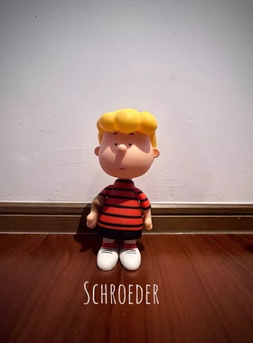 怀旧可爱工位公仔摆件模型