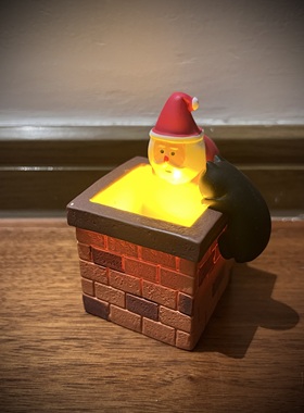 温暖灯饰圣诞主题意境模型公仔