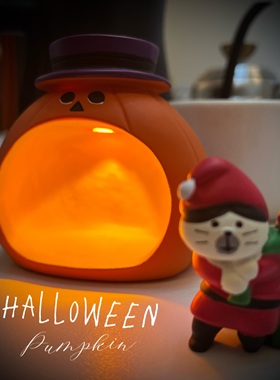 南瓜灯屋子装饰用品摆件