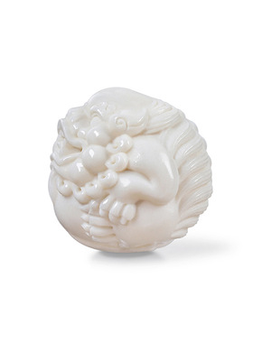 文玩鹿角雕 手把件貔貅DIY佛珠手串配件圆珠隔珠散珠金刚菩提配饰