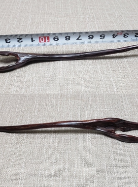 「新品」海南降真香古风木质发簪高级深山簪子道家简约钗子头饰