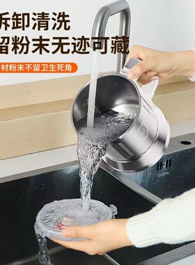 德国干湿两用磨粉机家用小型阿胶打粉超细研磨器粉碎机干磨破碎机